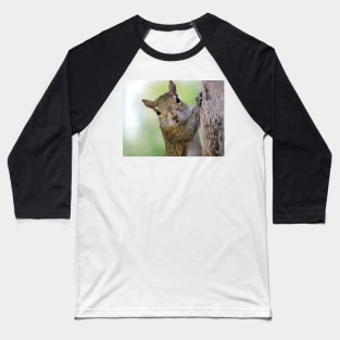 Staring Contest with a Squirrel Baseball T-Shirt